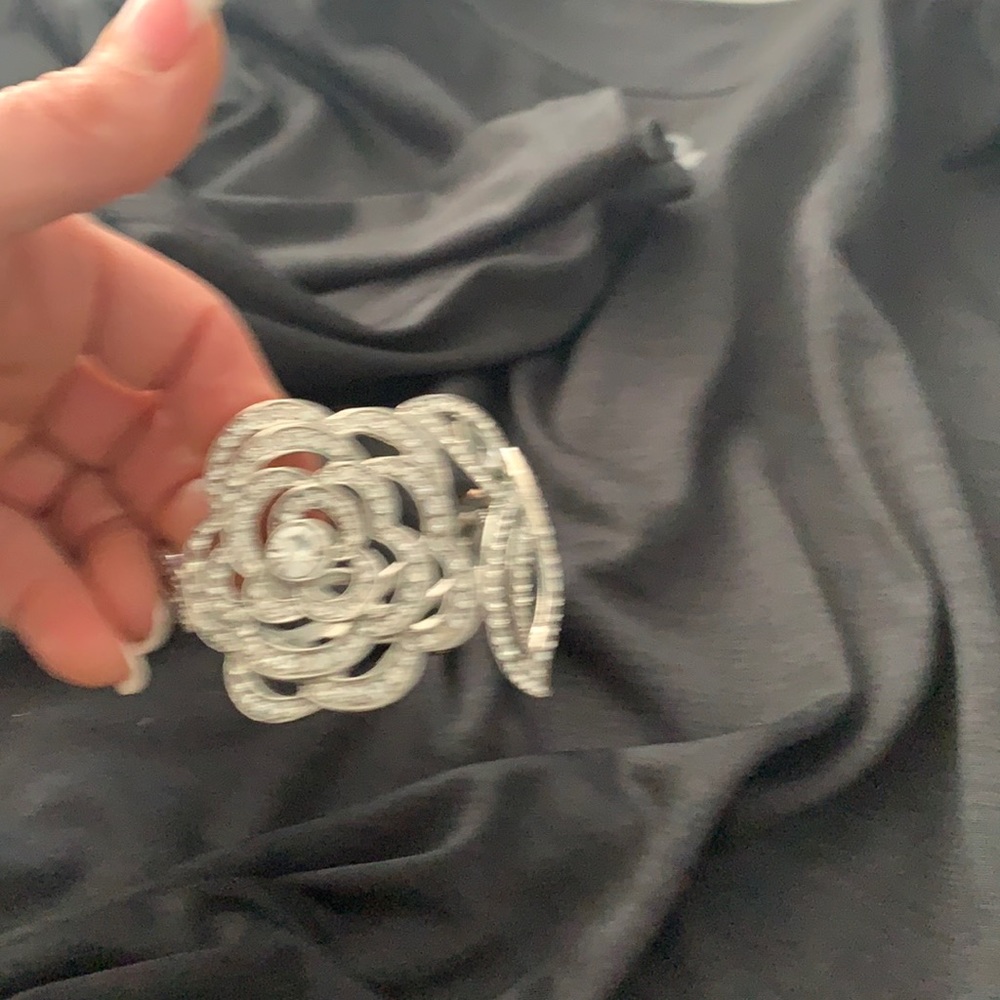 Faux diamond bracelet